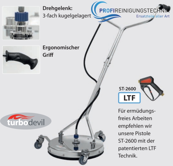 Flächenreiniger TD 410 "BASIC"